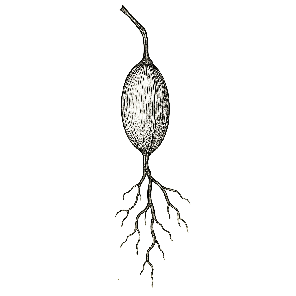 Ilustración de Raíz Sagrada